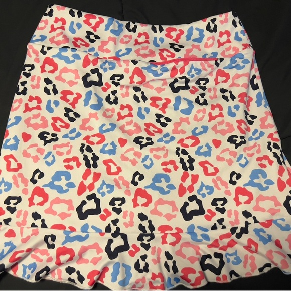 Leopard Print Women's golf skort - Picture 4 of 5